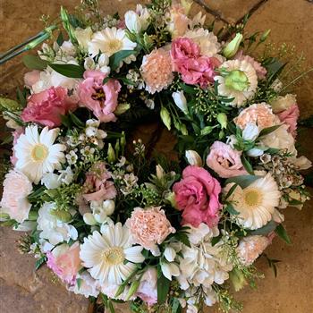 Pastel Serenity Tribute Wreath
