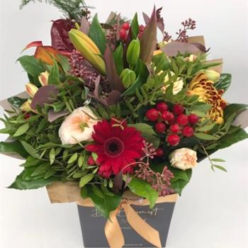 Warm Tones Florist Choice Bouquet
