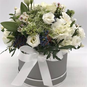 Whites Florist Choice Hatbox