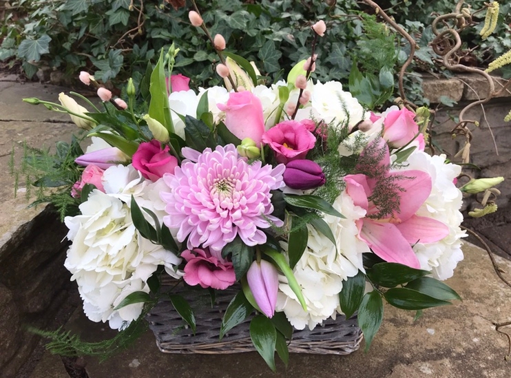 Florist Choice Basket Arrangement