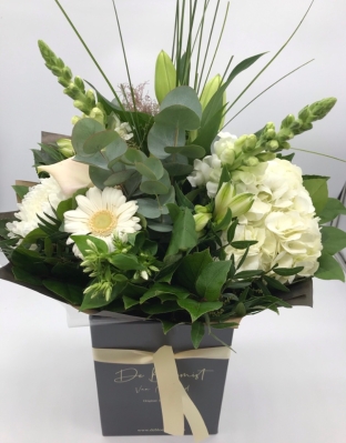 Florist Choice White Handtie