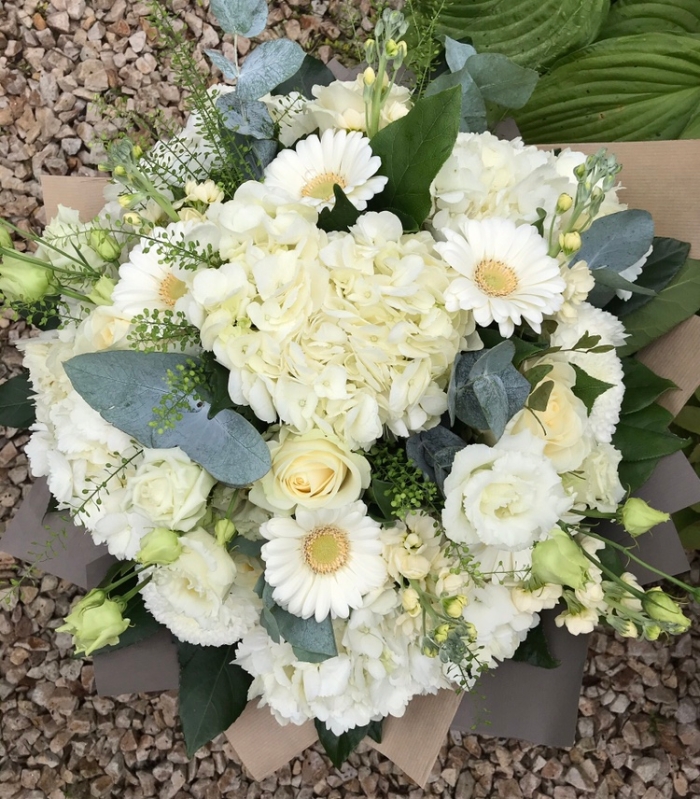 Florist Choice White Handtied 2