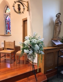 Church Pedestal Arrangement